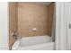 Bathroom with tub and tiled surround at 4808 N 24Th St # 921, Phoenix, AZ 85016