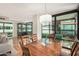 Bright dining area with wooden table and chairs, and city views at 4808 N 24Th St # 921, Phoenix, AZ 85016