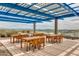 Rooftop patio with city views and outdoor seating at 4808 N 24Th St # 921, Phoenix, AZ 85016