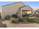 Backyard with patio, hot tub, and putting green at 4916 E Rhodium Dr, San Tan Valley, AZ 85143