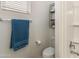 Small bathroom with toilet and shower stall at 4916 E Rhodium Dr, San Tan Valley, AZ 85143