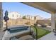 Hot tub on patio with putting green at 4916 E Rhodium Dr, San Tan Valley, AZ 85143