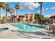 Refreshing community pool with comfortable seating at 5757 W Eugie Ave # 2078, Glendale, AZ 85304