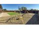 Backyard with playground and artificial turf at 7217 W Claremont St, Glendale, AZ 85303