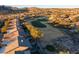 Aerial view of houses and a golf course at 9023 N Crown Ridge --, Fountain Hills, AZ 85268