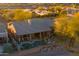 Aerial view of home with pool and patio at 9023 N Crown Ridge --, Fountain Hills, AZ 85268