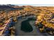 Aerial view of homes next to a golf course at 9023 N Crown Ridge --, Fountain Hills, AZ 85268