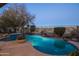 Stunning pool at dusk with scenic hilltop views at 9023 N Crown Ridge --, Fountain Hills, AZ 85268