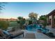 Relaxing pool area with a waterfall feature and lounge chair at 9023 N Crown Ridge --, Fountain Hills, AZ 85268