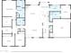 Marketing floor plan showing a large home with multiple bedrooms and bathrooms at 9031 N 83Rd Way, Scottsdale, AZ 85258