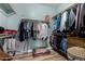 Large walk-in closet with ample hanging space at 10022 N Erin Ct, Waddell, AZ 85355