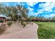 Landscaped grounds with walking path, offering scenic views at 10222 E Southwind E Ln # 1026, Scottsdale, AZ 85262