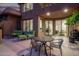 Private patio with outdoor seating and grill at 10222 E Southwind E Ln # 1026, Scottsdale, AZ 85262