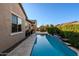 Long, refreshing pool perfect for cooling off and enjoying the sunshine at 10434 E Texas Ave, Mesa, AZ 85212