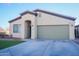 One-story home with attached garage and landscaped yard at 10549 E Flossmoor Ave, Mesa, AZ 85208