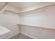 Large walk-in closet with ample shelving at 10811 E Contessa St, Mesa, AZ 85207