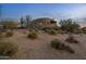 Unique circular home nestled in the desert landscape at 11105 E Tamarisk Way, Scottsdale, AZ 85262