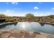 Luxury infinity pool with expansive mountain views at 11105 E Tamarisk Way, Scottsdale, AZ 85262