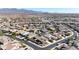 Wide aerial view of neighborhood and mountains at 15207 S 183Rd Ave, Goodyear, AZ 85338