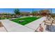 Cornhole lawn game area with benches at 16019 W Avenida Del Sol --, Surprise, AZ 85387