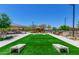 Community cornhole area with seating at 16019 W Avenida Del Sol --, Surprise, AZ 85387