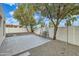 Small backyard with gravel, a patio, and a metal swing at 17030 E Calaveras Ave, Fountain Hills, AZ 85268