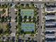 Aerial view of community basketball and pickleball courts at 1926 W Lariat Ln, Phoenix, AZ 85085