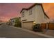 Two-story home with attached garage, showcasing architectural details at 1926 W Lariat Ln, Phoenix, AZ 85085