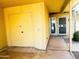 Private entrance with storage and security door at 19462 N Star Ridge Dr, Sun City West, AZ 85375