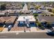 Aerial view showcasing the home's location in a residential area at 2003 E Magdalena Dr, Tempe, AZ 85283