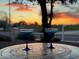 Enjoy sunset views from this relaxing patio area at 21413 N 159Th Dr, Sun City West, AZ 85375