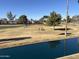 View of a lush green golf course with water features at 2524 S El Paradiso -- # 76, Mesa, AZ 85202