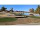 Golf course with pond and walking path at 2524 S El Paradiso -- # 76, Mesa, AZ 85202