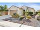 Single-story home with desert landscaping and two-car garage at 26171 W Via Del Sol Dr, Buckeye, AZ 85396