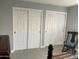 Large double closets with sliding doors offer great storage at 2705 S Copperwood --, Mesa, AZ 85209