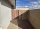 Side yard access with gated entry at 2705 S Copperwood --, Mesa, AZ 85209