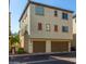 Two-car garage and exterior of the property at 2746 S Harmony Ave, Gilbert, AZ 85295