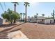 Spacious backyard with gravel landscaping and pool at 2826 E Victor Hugo Ave, Phoenix, AZ 85032