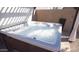 Enjoy a bubbly soak in this outdoor hot tub at 29711 N Yellow Bee Dr, San Tan Valley, AZ 85143