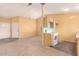 Simple kitchen with wood cabinets and a white stove at 3009 W Potter Dr, Phoenix, AZ 85027