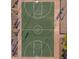 Aerial view of a community basketball court at 40112 W Catherine Dr, Maricopa, AZ 85138