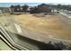 View of backyard and surrounding neighborhood from window at 44152 W Pioneer Rd, Maricopa, AZ 85139