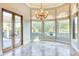 Bright dining room with large windows and mountain views at 4529 E Clearwater Pkwy, Paradise Valley, AZ 85253