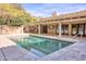 Inviting swimming pool with a large patio area at 4529 E Clearwater Pkwy, Paradise Valley, AZ 85253