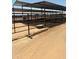 Covered stalls for horses or livestock at 50134 W Gail Ln, Maricopa, AZ 85139