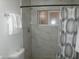 Bathroom with shower, toilet, and updated vanity at 5031 W Flynn Ln, Glendale, AZ 85301