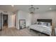 Main bedroom with large closet and light flooring at 6017 E Beck Ln, Scottsdale, AZ 85254