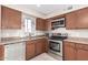 Clean kitchen featuring stainless steel appliances at 632 N 95Th St, Mesa, AZ 85207