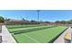 Well-maintained outdoor bocce ball courts at 6449 E Dodge St, Mesa, AZ 85205