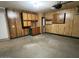 Garage workshop with ample storage and workbench area at 6449 E Dodge St, Mesa, AZ 85205